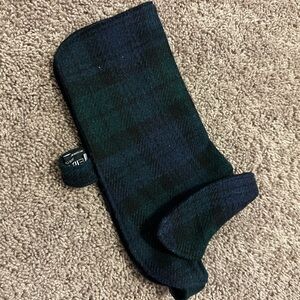 Scottish Plaid Dog Coat - Blue and Green